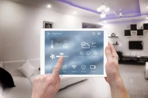 home automation or what is called a smart home, is a home automation system that controls lighting,